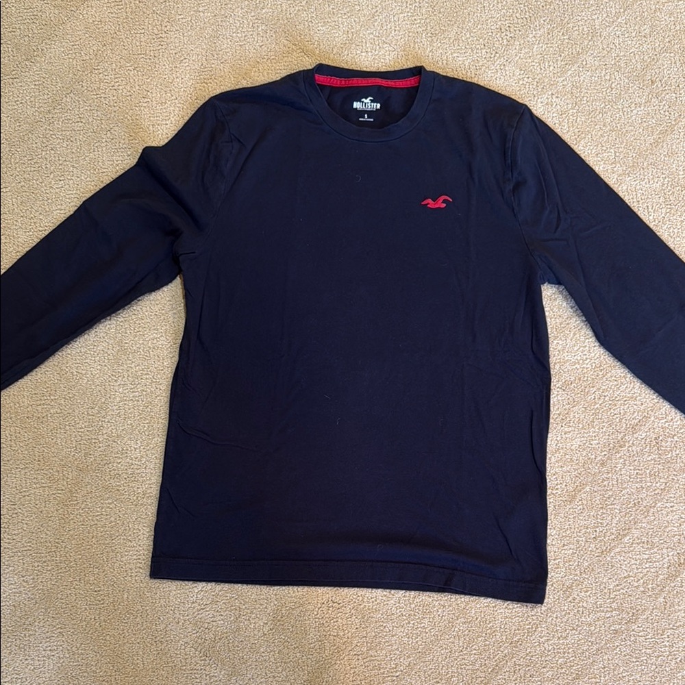 Hollister Blue Long Sleeve Tee